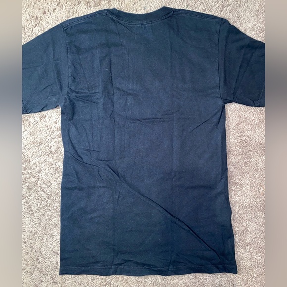 Vintage AC/DC Back In Black Tour Shirt Adult Mens Size Small Cotton Music Logo - Picture 8 of 10